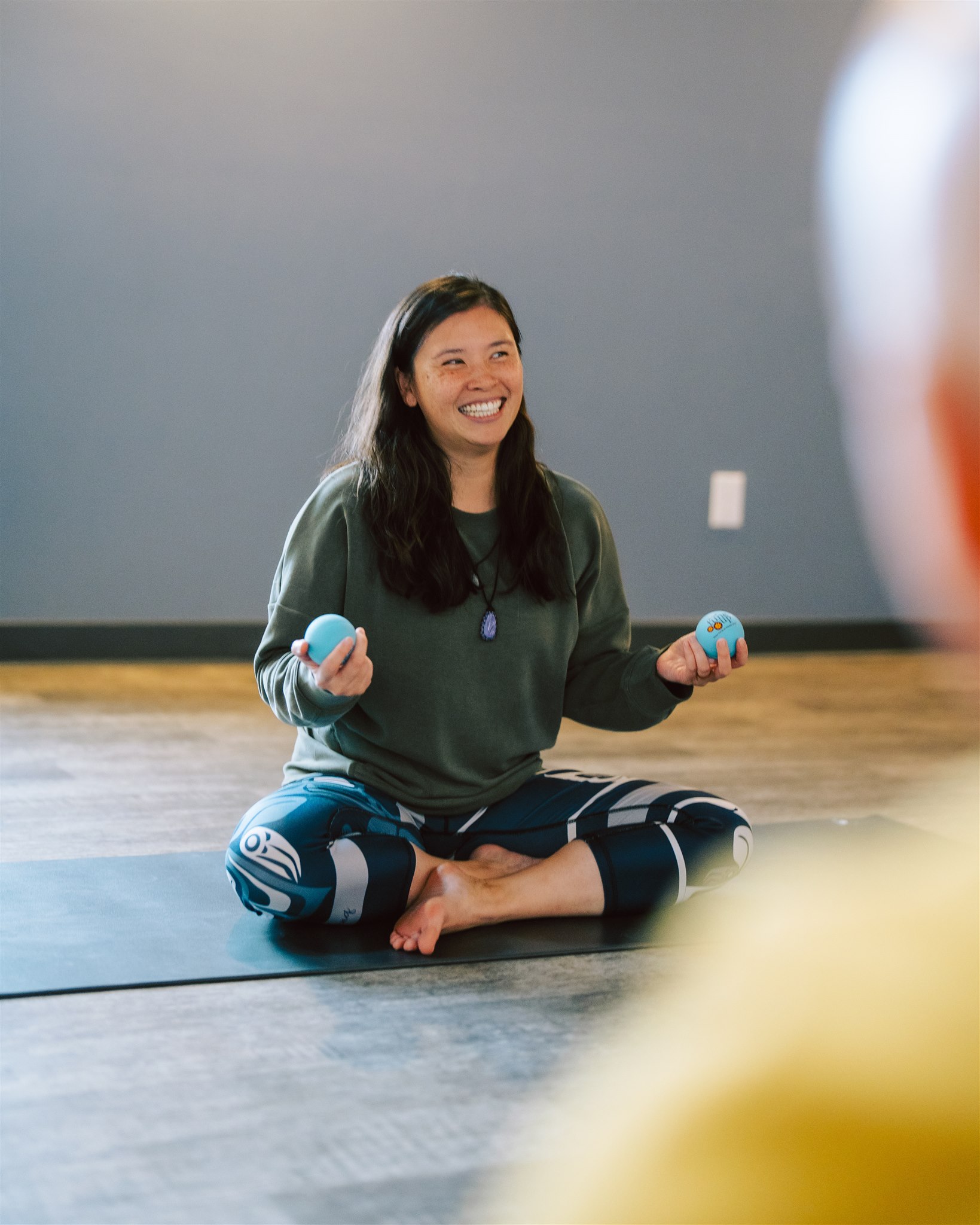 A welcoming class at Ivy Yoga House